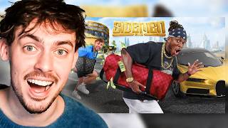 SIDEMEN RACE ACROSS WORLDS RICHEST COUNTRY Reaction [upl. by Alrahs]