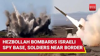 Hezbollah Decimates Israeli Spy Base With Guided Missiles IDF Soldiers Hit Directly On Border [upl. by Etram]