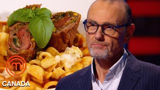 Michael Bonacinis Beef Audition Invitation  MasterChef Canada  MasterChef World [upl. by Leraj559]