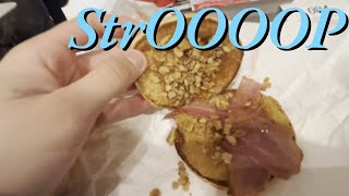 Er zat stroopwafel of deze kip burger 657 [upl. by Granniah]