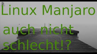 Linux Manjaro  auch nicht schlecht [upl. by Reifnnej484]