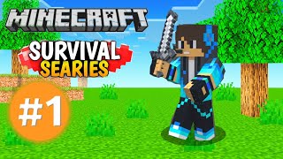 WELCOME TO MY NEW JOURNEY OF MINECRAFT  MINECRAFT SURVIVAL SERIES 1 [upl. by Ekram985]