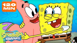 120 MINUTES of SpongeBob amp Patrick 💛💖  SpongeBobOfficial [upl. by Tarrel362]