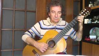 Il tempo se ne va Classical Guitar Arrangement by Giuseppe Torrisi [upl. by Adiel]