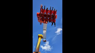 Soyez à 60m de haut   BOOSTER MAXX  Fête Foraine des Tuileries 2020 Paris  Pov Off Ride  HD [upl. by Nomar]