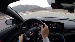 아반떼 N  인제스피디움  15188 Elantra N Race Track Attack [upl. by Hinch]