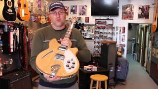 Rickenbacker 360 12 String Mapleglo Electric Guitar [upl. by Lilith]