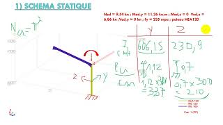 Etude Structure Métallique selon Euro code  Partie 11 [upl. by Dust]