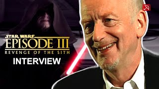 Ian McDiarmid STAR WARS EPISODE III  REVENGE OF THE SITH Interview 2005 [upl. by Divaj]