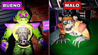 ¿Y SI MONTY FUESE QUIEN CUIDA DE GREGORY en LUGAR de GLAMROCK FREDDY  FNAF SECURITY BREACH FNAF [upl. by Alrad]