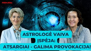 Astrologė Vaiva Budraitytė kas laukia Lietuvos spalio mėnesį [upl. by Ivy]