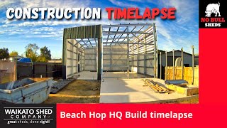 2 Story Shed to House Conversion for Beach Hop Whangamata New Zealand WaikatoShedsconz [upl. by Mccollum]