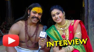 Devdatta Nage Surabhi Hande  Candid Interview  Jay Malhar Khanderaya amp MhalsaZee Marathi Serial [upl. by Xylon]