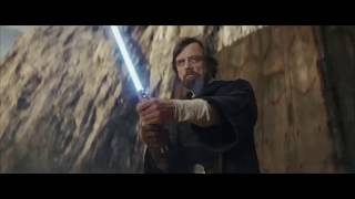 Luke Skywalker vs Kylo Ren scene [upl. by Makell]