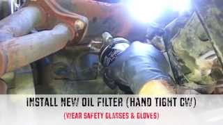 Oil And Filter Change 9498 Toyota T100 27L [upl. by Ellison]