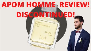 APOM review Maison Francis Kurkdjian DISCONTINUED [upl. by Airrotal126]