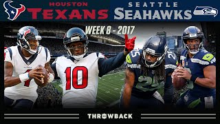 Hopkins amp Watson Put the Legion of Boom on Notice Texans vs Seahawks 2017 Week 8 [upl. by Georges]