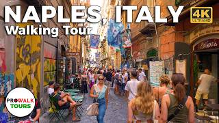 Naples Italy 🇮🇹 ASMR  Binaural City Sound Walking Tour 🚶‍♂️ Prowalk Tours [upl. by Engen288]