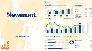 NEM Newmont Q2 2024 Earnings Conference Call [upl. by Bagger860]