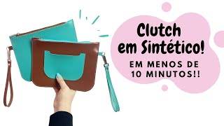 ClutchNecessaire em Sintético em menos de 10 minutos [upl. by Aneetak]