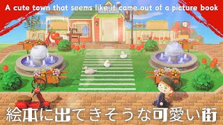 【あつ森】絵本のような可愛い街エイブルシスターズ島クリエイト A cute town like a picture book animalcroosing [upl. by Henrion147]