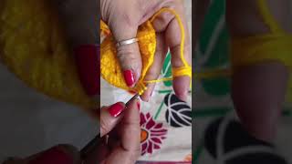 🧶🪡 knitting crochet shorts diy [upl. by Lewin]