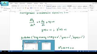 how to get solution of differential equation using matlab [upl. by Dore883]