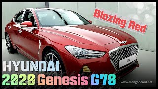 2020 Genesis G70 20t sport InteriorampExterior walkaround  genesis g70 review [upl. by Roby]