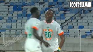 Eliminatoire mondial de football 2026 Cote dIvoire vs Gambie 2 0 Résumé du match [upl. by Sualocin]