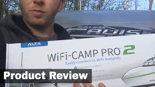 Alfa Network Wifi Camp Pro 2 Extender Review [upl. by Ulyram318]