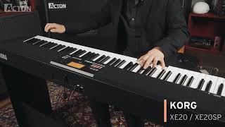 KORG XE20 XE20SP DIGITAL ENSEMBLE PIANO STYLE DEMO Pt2 [upl. by Anivlis]