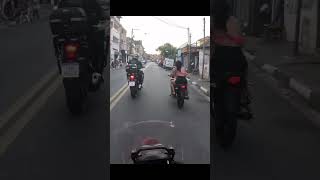 Policial GCM na cola da Titan bodão dos menor policia rota sargento fuga [upl. by Wenoa989]