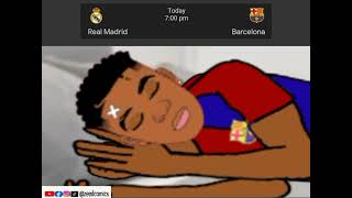 Barcelona Vs Real Madrid 😂😂😂laliga barcelona realmadrid [upl. by Yves]