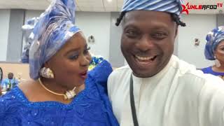 Nollywood artist storm Tawa Ajisefini’s baby naming ceremony in New York [upl. by Goto]