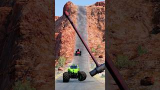 MONSTER TRUCKS VS Hammer  BeamNg Drive beamngdrive monstertruck monstertrucks [upl. by Laughton]