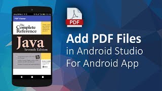 PDF Viewer  How to Add PDF Files in Android Apps  Android Studio Tutorials [upl. by Paz]