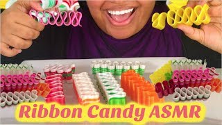 ASMR Ribbon Candy  Crunchy Eating Sounds  No Talking  Diamond ASMR [upl. by Demmahum]