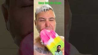 How to make Coca Cola flavour icecream icecream bromasdivertidas bromaspesadas funny food [upl. by Cortney]