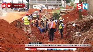 Ghana News Year of Roads  Old Tafo Municipality cut sod to begin 4 km road project [upl. by Assirahc]