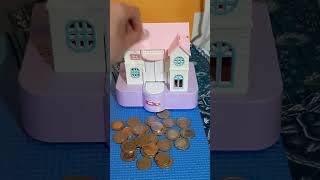 TOSS COIN MINI DEPOSIT BANKSATISFYINGASMRSHORT VEDIO [upl. by Dorcia372]