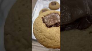 I made huge cookies food shorts desserts cooking [upl. by Naivad]