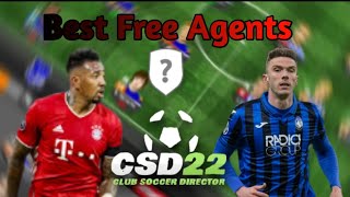 Best Free Agents on CSD22  Ft Boateng Robben and others [upl. by Ased]