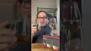 Riedel O Wine Tumbler  Chardonnay  90 Points Minimal acceptance score wineglass review [upl. by Sitsuj]