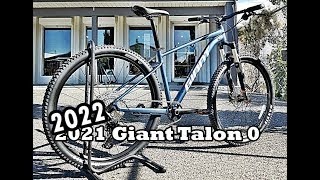 2021  2022 Giant Talon 0  Value hardtail mountain bike Features performance and comparison [upl. by Acirahs]