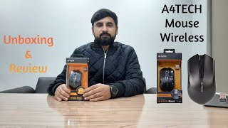 Unboxing A4 Tech Budget Wireless Mouse [upl. by Ursi]