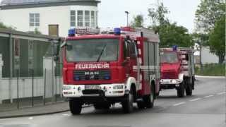 LF 2020 FF Schriesheim  TLF 818 FF Altenbach  LF 1612 FF Neckarhausen [upl. by Eimilb737]