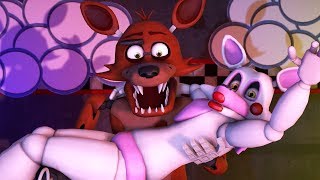 FNAF SFM Foxy X Mangle Story Five Nights at Freddys Animation [upl. by Ettessil]