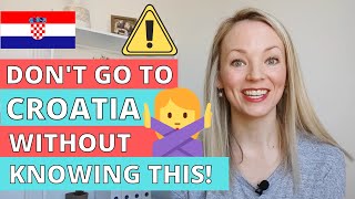 TRAVEL ADVICE FOR CROATIA 18 Things You Need to Know Before Traveling to Croatia [upl. by Obla]