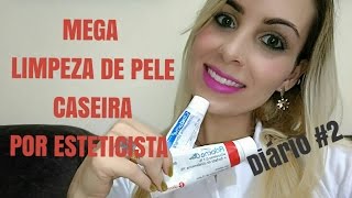 A MELHOR LIMPEZA DE PELE CASEIRA EVER POR ESTETICISTA [upl. by Ahsiyn651]