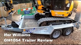 Ifor Williams GH1054 Trailer Review [upl. by Joost]